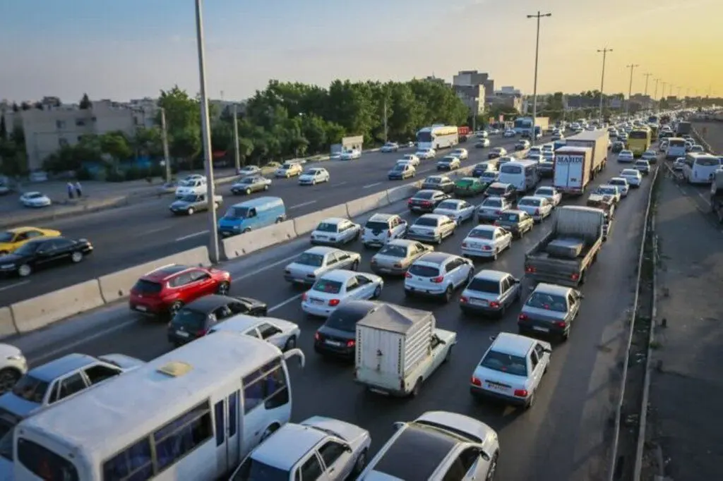 ترافیک سنگین در آزادراه‌های منتهی به شمال
