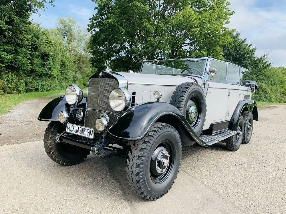 مرسدس شش‌چرخ هیتلر؛ عجیب‌ترین خودروی تاریخ نازی‌ها