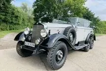 مرسدس شش‌چرخ هیتلر؛ عجیب‌ترین خودروی تاریخ نازی‌ها