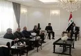 ویدئو؛ دیدار عراقچی با رئیس مجلس عراق