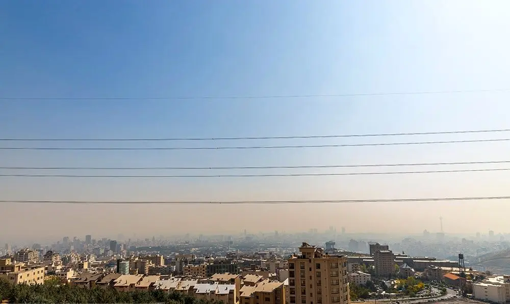 (تصاویر) تهران غرق در دود