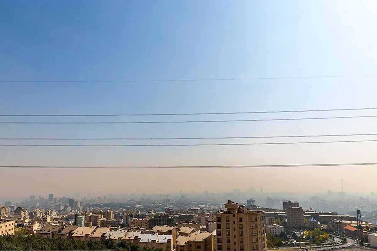 (تصاویر) تهران غرق در دود