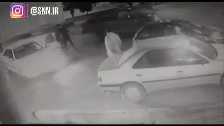 (ویدئو) تیراندازی شبانه در ورامین بر سر اختلاف مالی