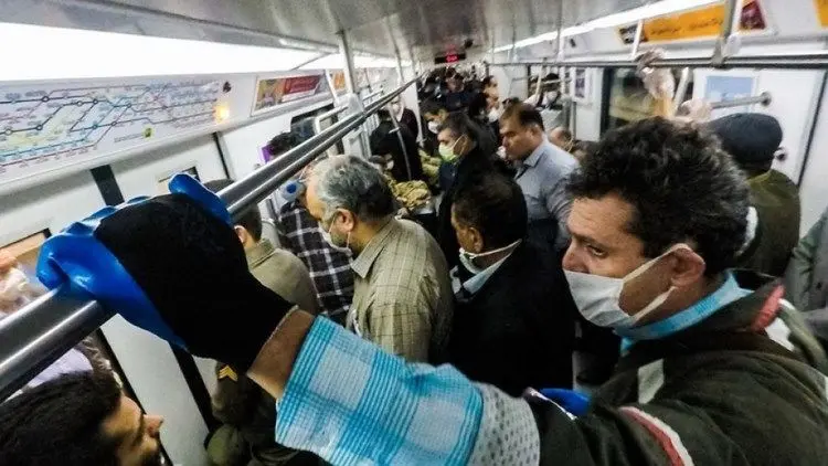 هشدار وزارت بهداشت؛ سوار مترو و اتوبوس شلوغ نشوید
