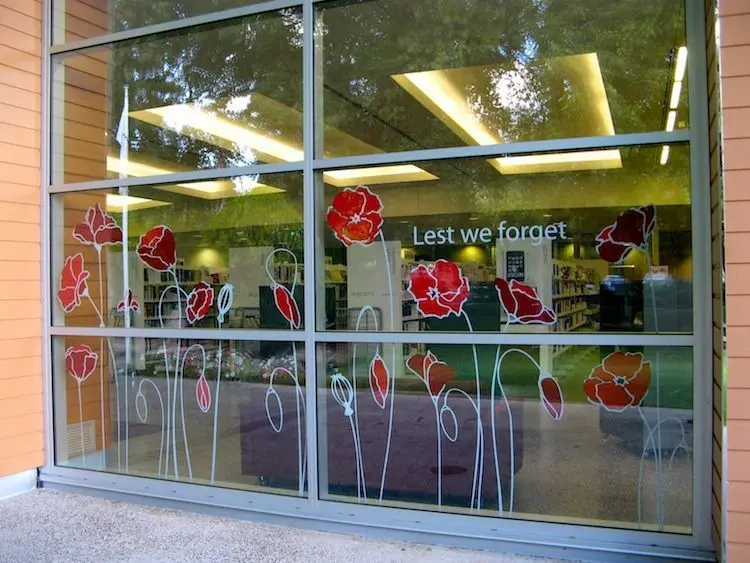 چاپ شیشه مات کن اختصاصی ( چاپ استیکر ) با آی آر چاپ