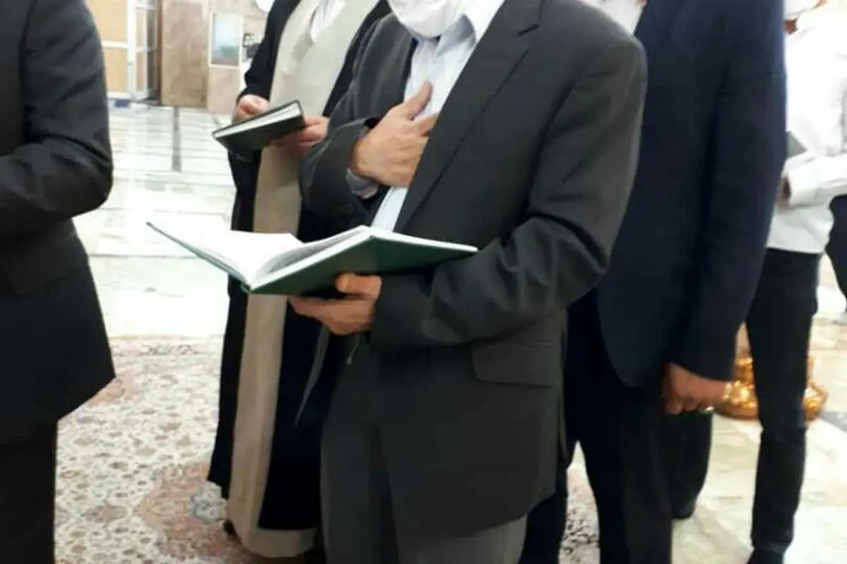 تصاویری از حضور احمدینژاد در قم
