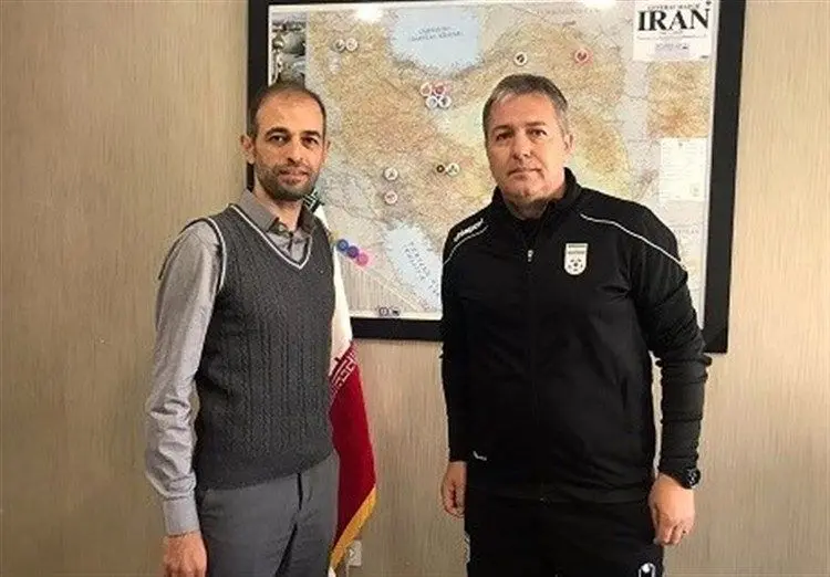 (عکس) ملاقات سرمربی تیم ملی با سرمربی سپاهان