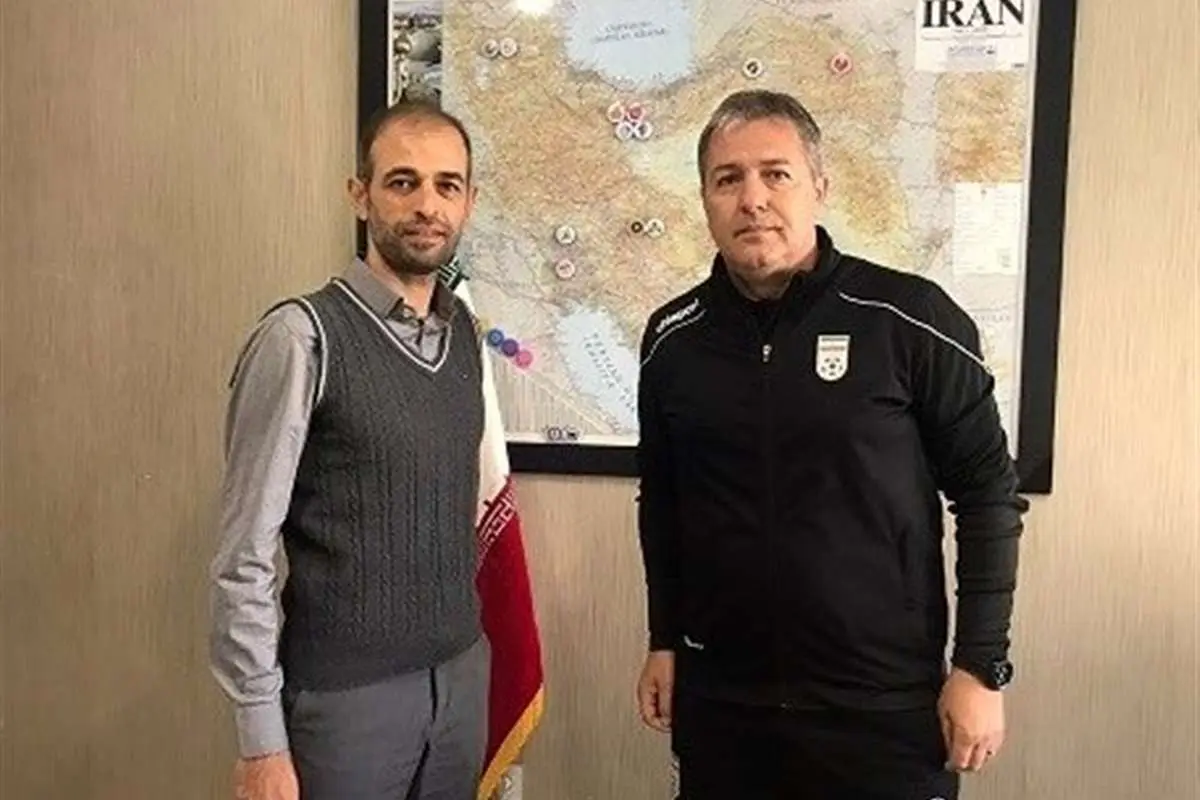 (عکس) ملاقات سرمربی تیم ملی با سرمربی سپاهان