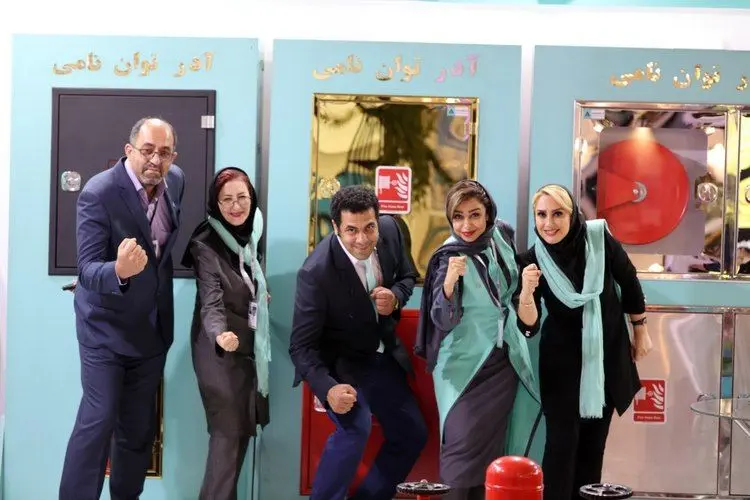 جعبه آتش نشانی استاندارد تولید آدرتوان نامی