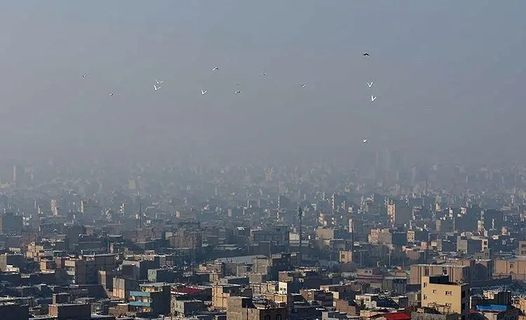 آلودگی هوای ۸ شهر کشور