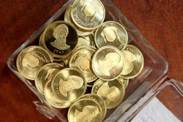 قیمت انواع سکه و طلای ۱۸ عیار در روز شنبه ۳ آبان