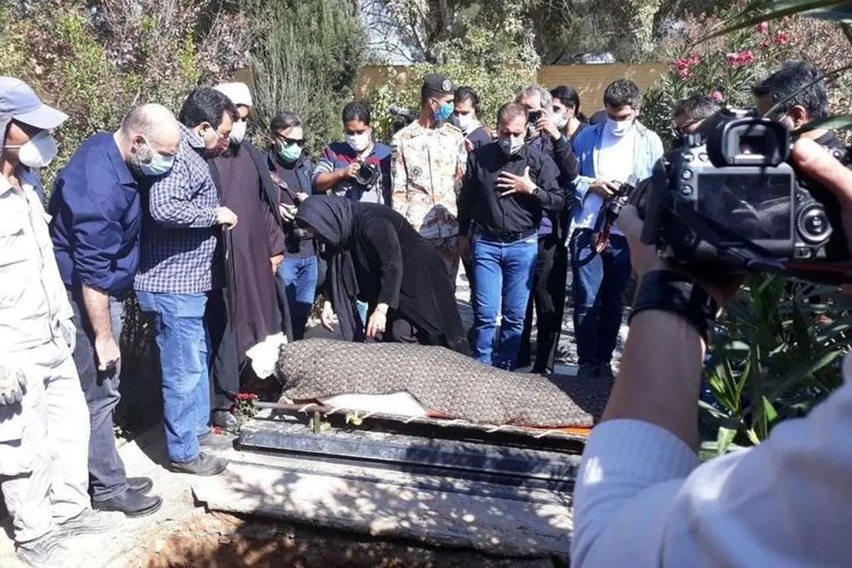 پیکر محمود فلاح تهیهکننده «مختارنامه» به خاک سپرده شد
