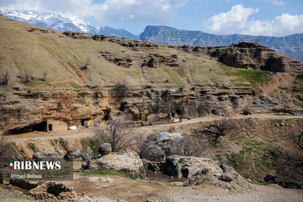 (تصاویر) غارنشینی در اندیکای خوزستان!