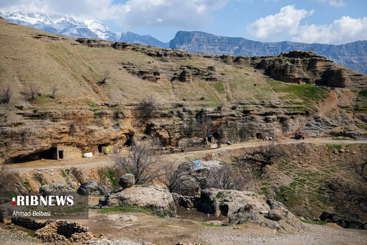 (تصاویر) غارنشینی در اندیکای خوزستان!