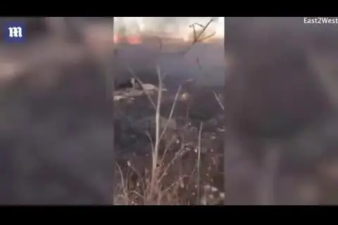 (ویدئو) کشته شدن مجری تلویزیون روسیه در سقوط هواپیما