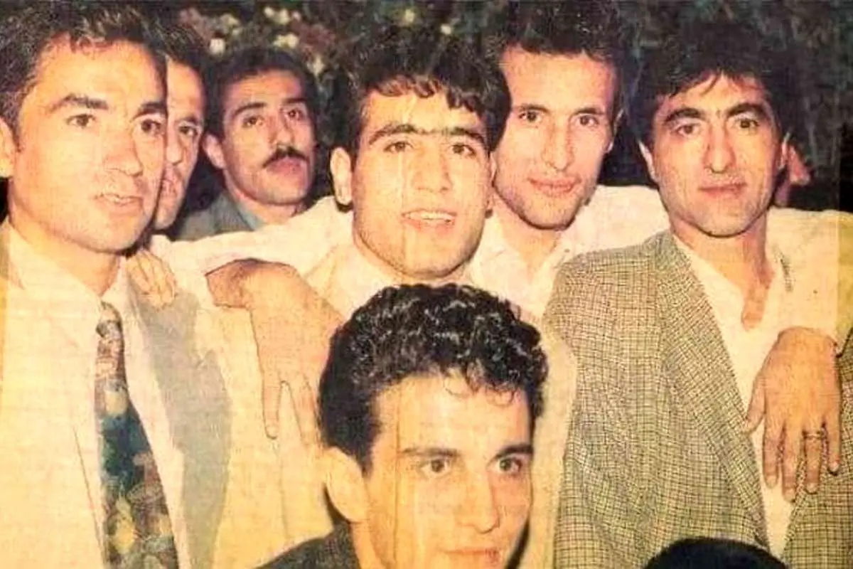 (عکس) مراسم عروسی مهدویکیا با حضور پرسپولیسیها