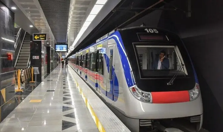 یک ایستگاه جدید در مترو تهران