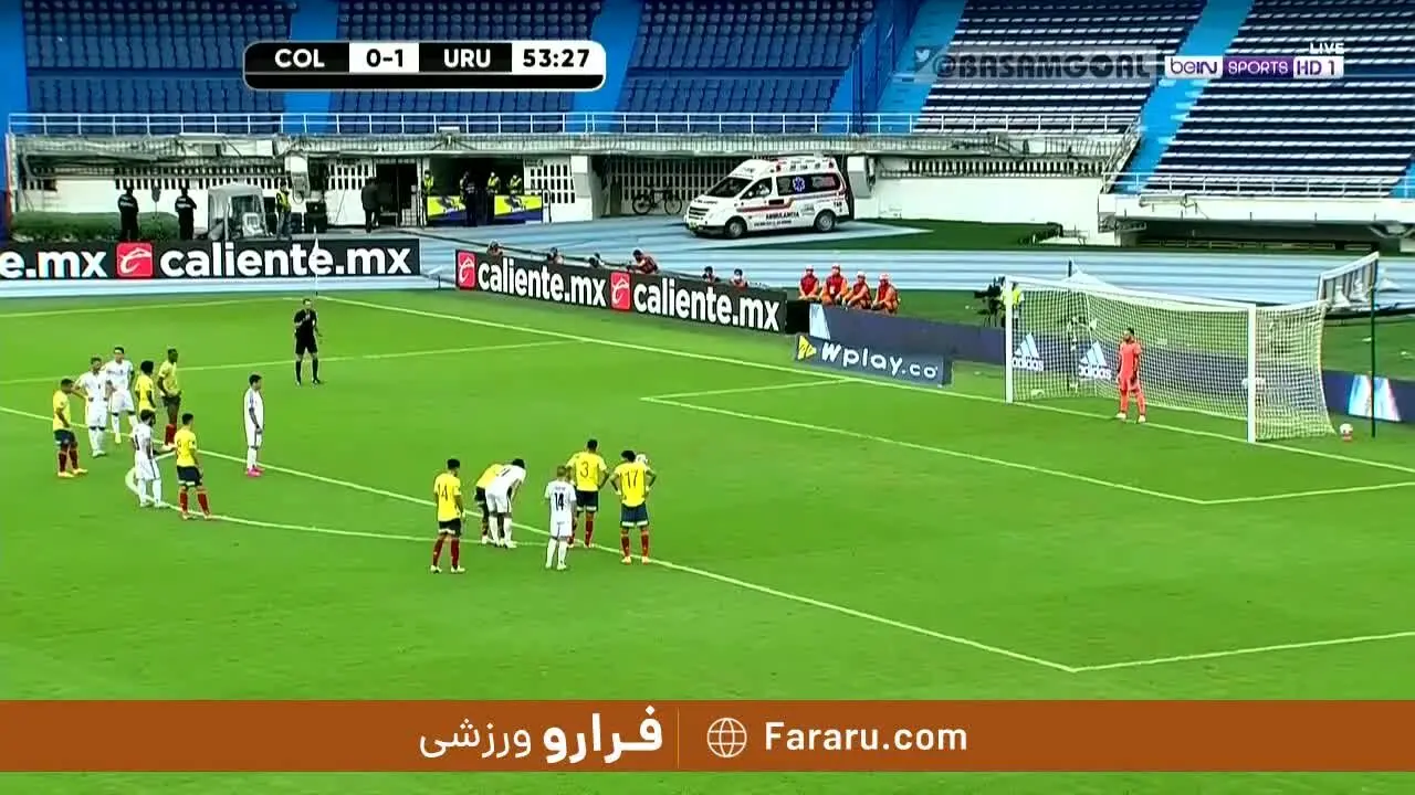 (ویدیو) خلاصه بازی کلمبیا صفر – ۳ اروگوئه ۲۴ آبان ۹۹