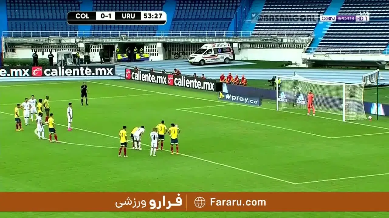 (ویدیو) خلاصه بازی کلمبیا صفر – ۳ اروگوئه ۲۴ آبان ۹۹