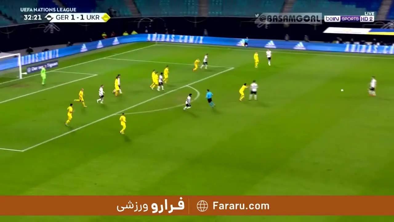 (ویدیو) خلاصه بازی آلمان 3 - یک اوکراین 24 آبان 99