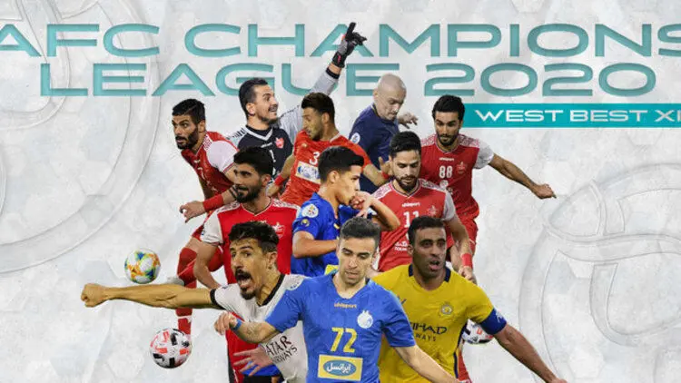 تیم منتخب لیگ قهرمانان در سیطره پرسپولیس