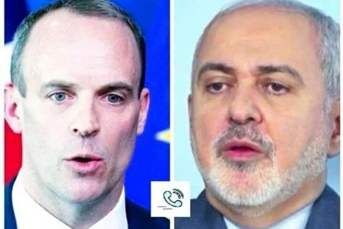 گفتوگوی ظریف با وزیر خارجه انگلیس