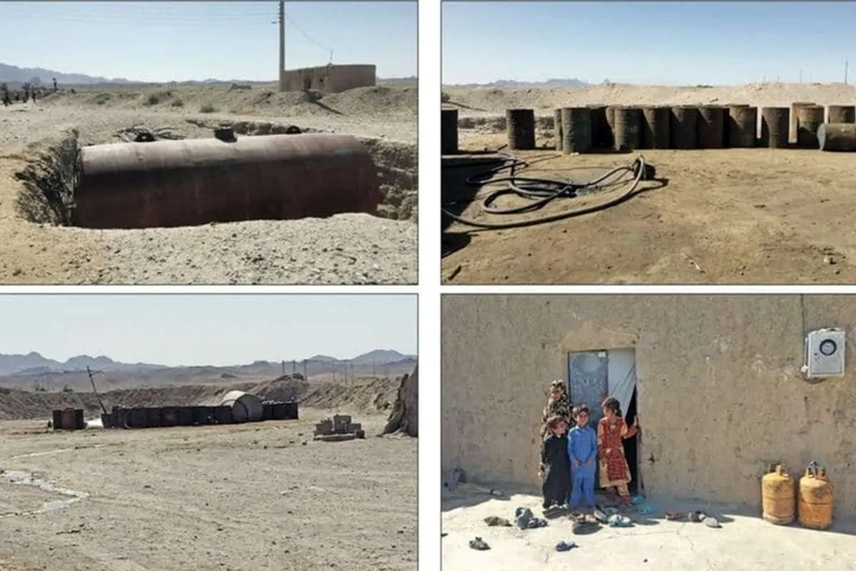 گازوییلکشی شغل اصلی روستاییان سیستان و بلوچستان