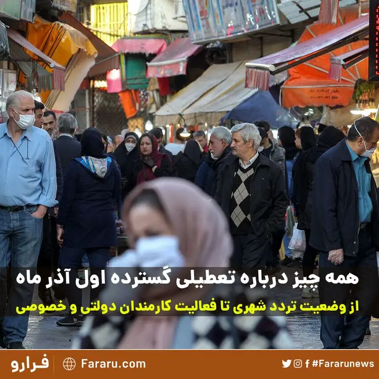 همه چیز درباره محدودیت های کرونایی اول آذر؛ کدام شهرها تعطیل خواهند شد؟