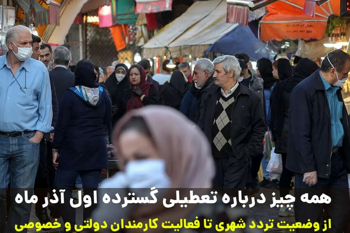 همه چیز درباره محدودیت های کرونایی اول آذر؛ کدام شهرها تعطیل خواهند شد؟