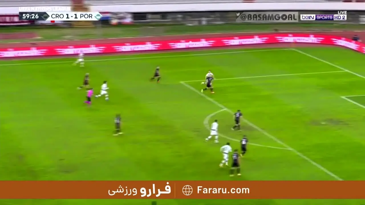 (ویدیو) خلاصه بازی کرواسی 2 - 3 پرتغال 27 آبان 99