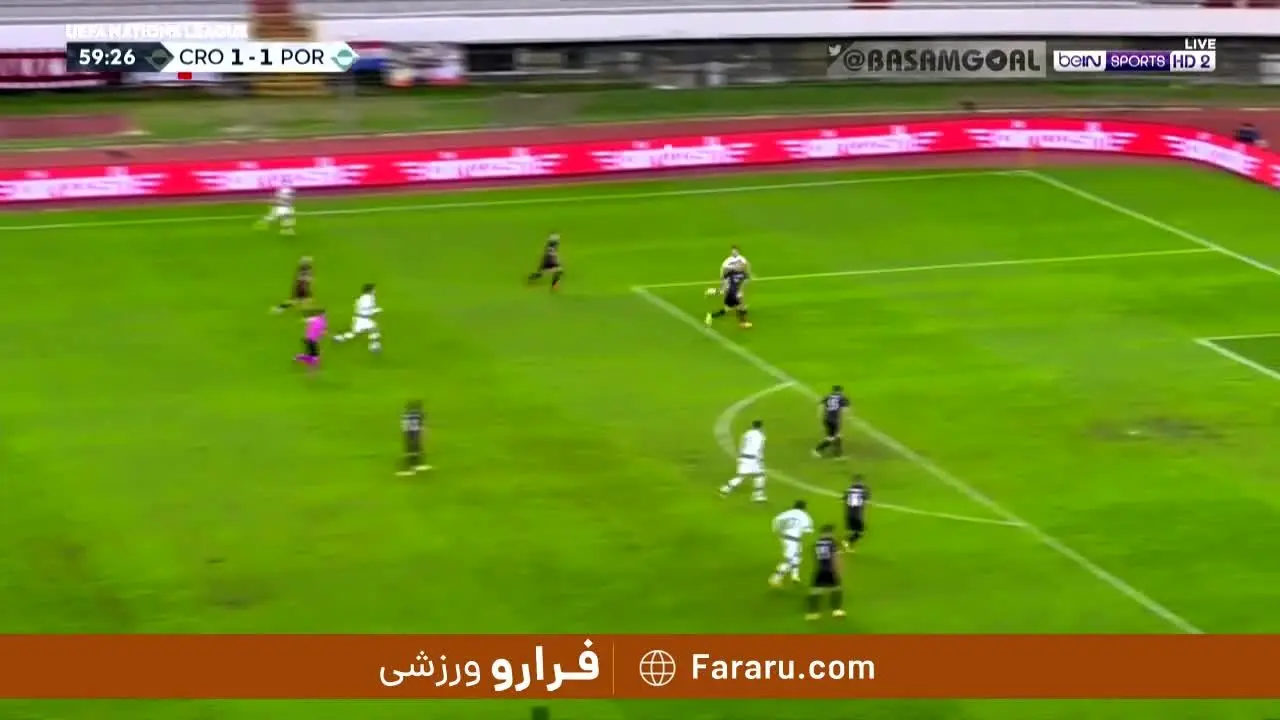 (ویدیو) خلاصه بازی کرواسی 2 - 3 پرتغال 27 آبان 99