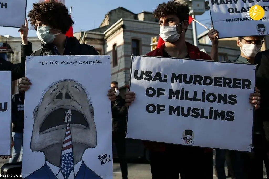 (تصاویر) حضور مایک پمپئو در مسجد رستم پاشا استانبول