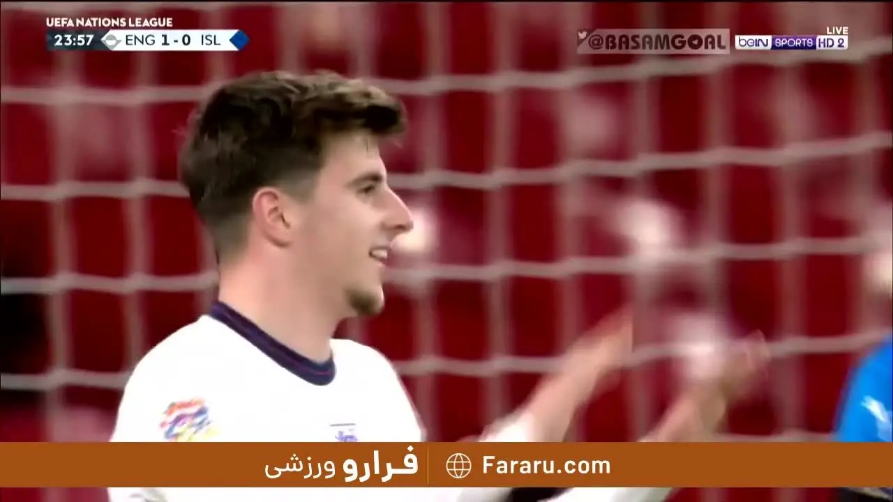 (ویدیو) خلاصه بازی انگلیس 4 - 0 ایسلند 28 آبان 99