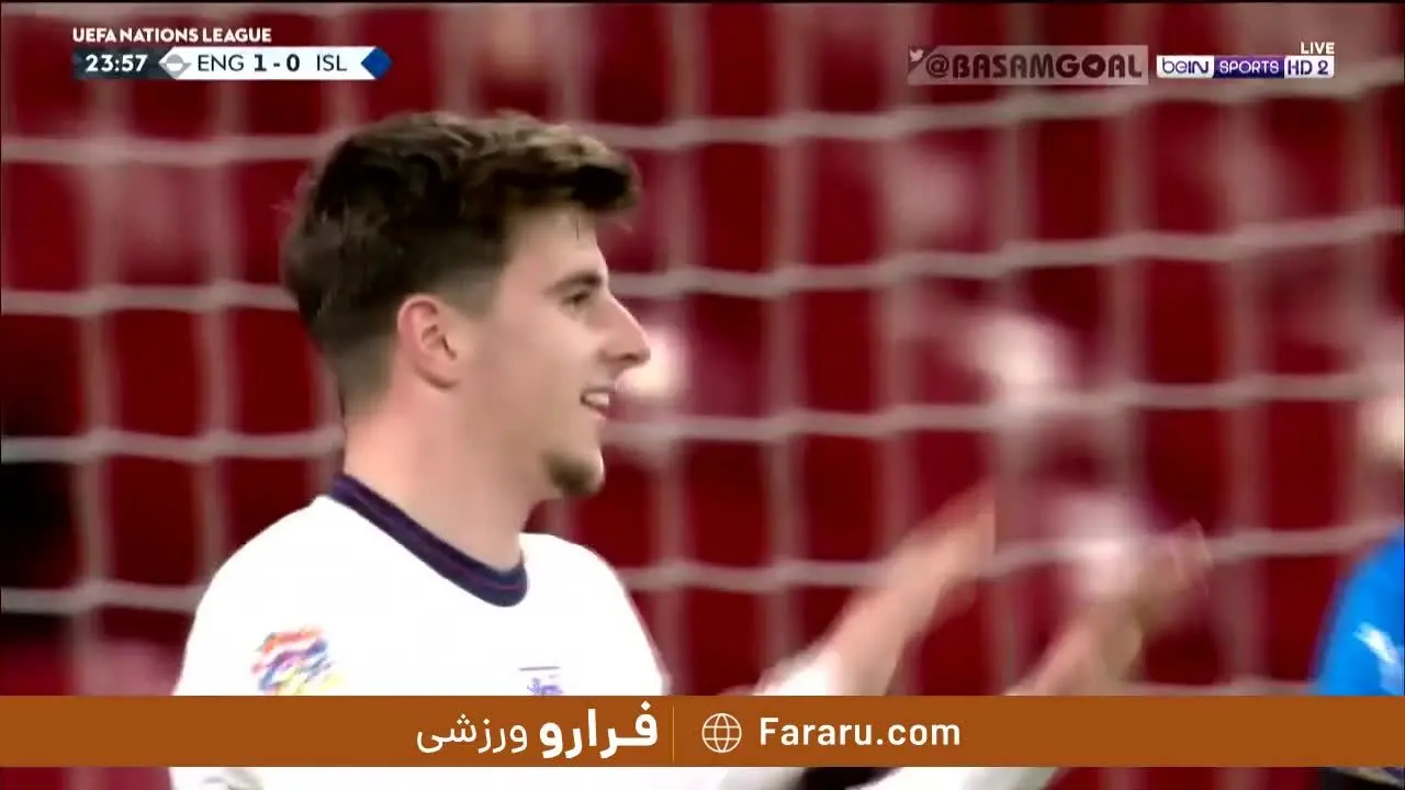 (ویدیو) خلاصه بازی انگلیس 4 - 0 ایسلند 28 آبان 99