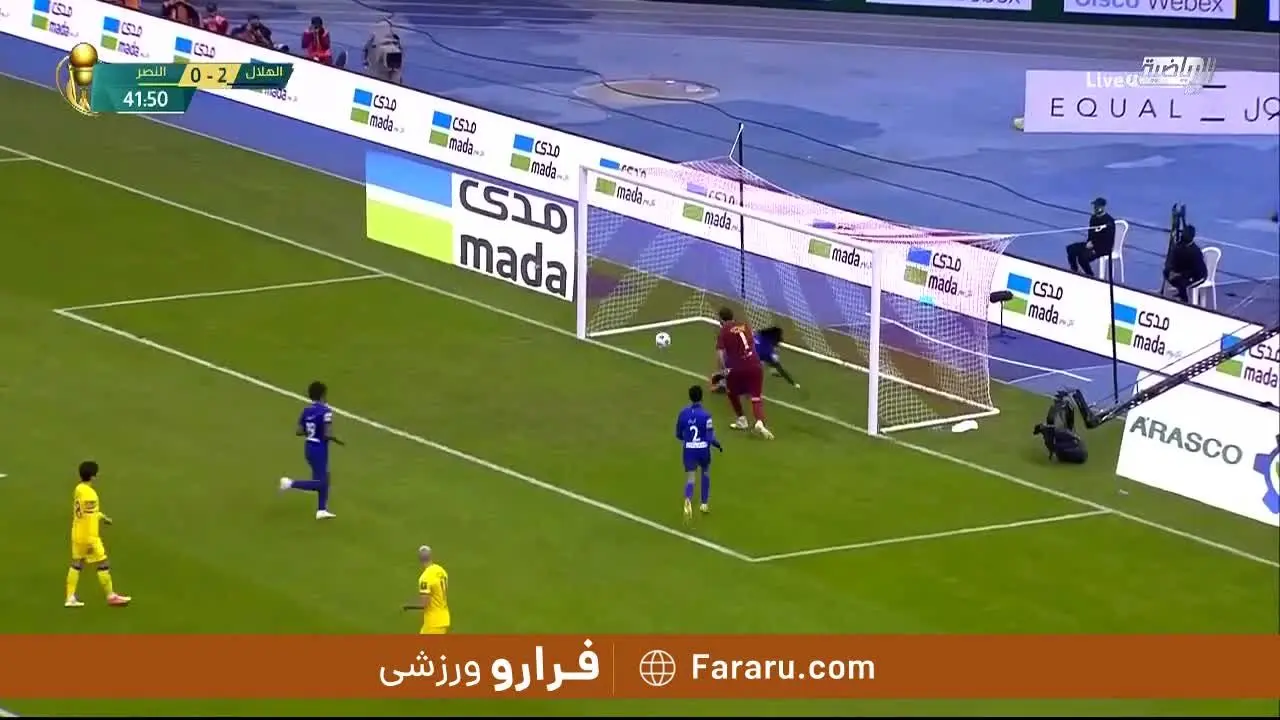 (ویدیو) النصر یک جام دیگر هم از دست داد؛ الهلال قهرمان جام‌حذفی عربستان شد