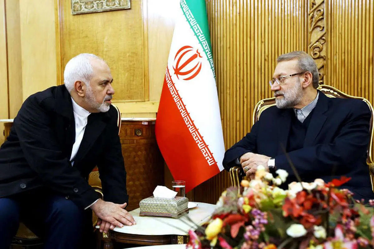 ظریف: لاریجانی نماینده ویژه ایران در امور چین است