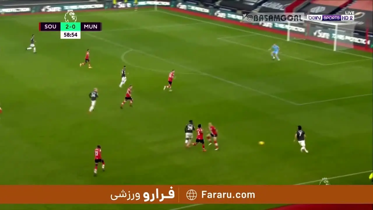 (ویدیو) خلاصه بازی ساوتهمپتون 2 - 3 منچستریونایتد 9 آذر 99