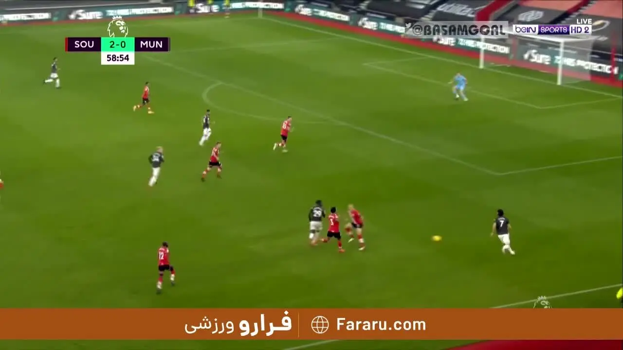 (ویدیو) خلاصه بازی ساوتهمپتون 2 - 3 منچستریونایتد 9 آذر 99