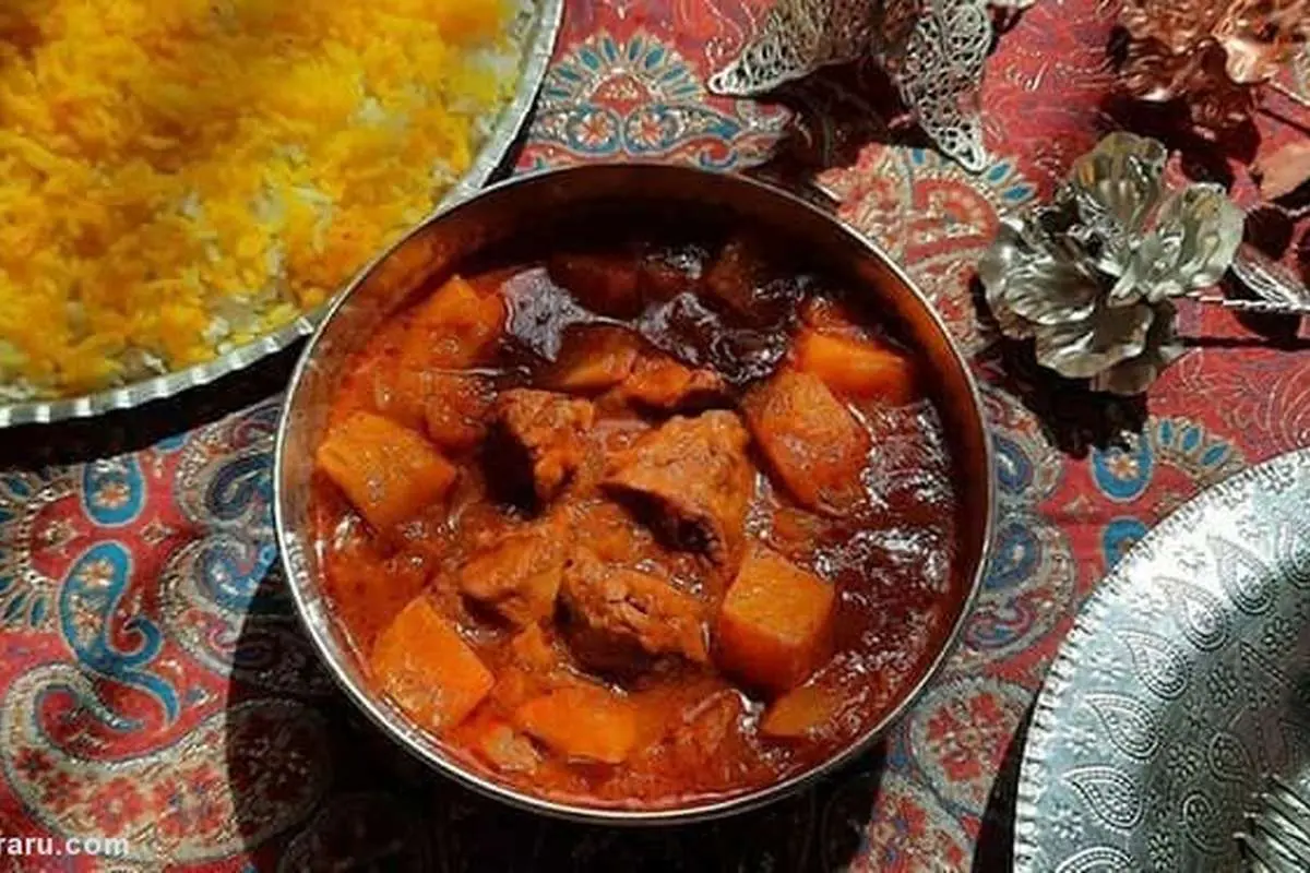 طرز تهیه خورشت کدو حلوایی