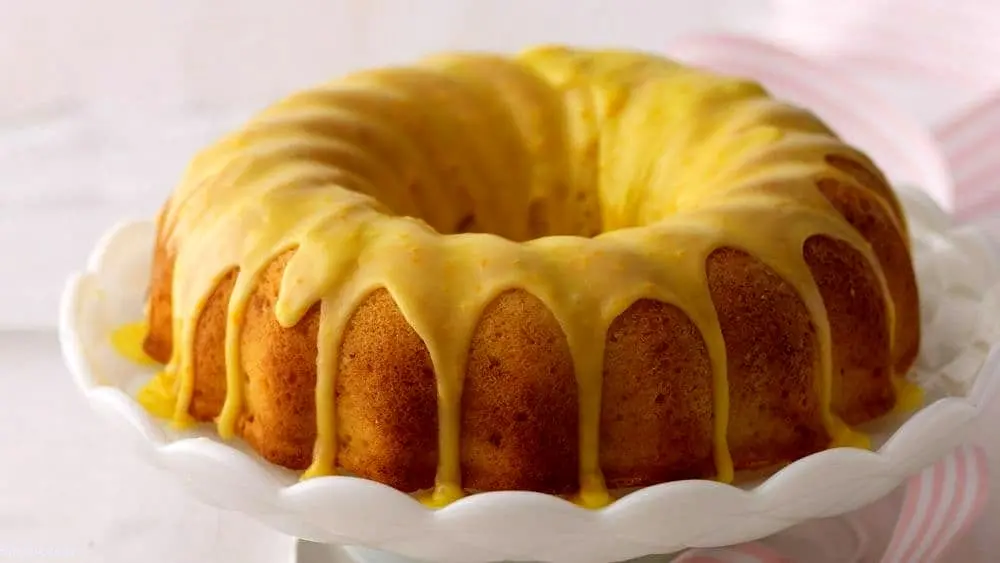 طرز تهیه کیک پرتقالی با سس پرتقال