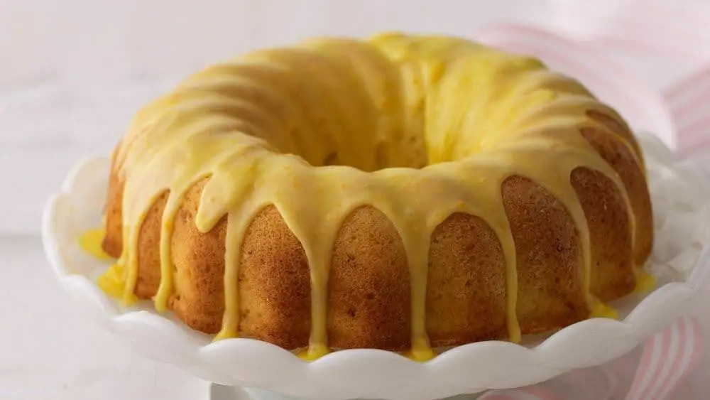 طرز تهیه کیک پرتقالی با سس پرتقال