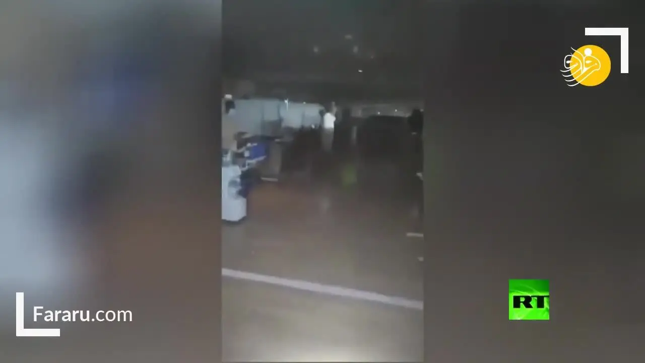 (ویدئو) آبگرفتگی بخش بیماران کرونایی بیمارستان رازی اهواز!