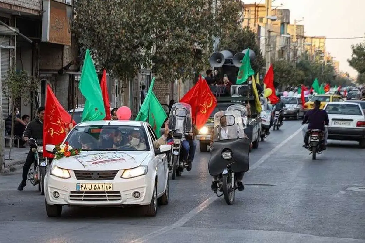 راهپیمایی خودرویی علیه برجام و مذاکره در قم ناکام ماند