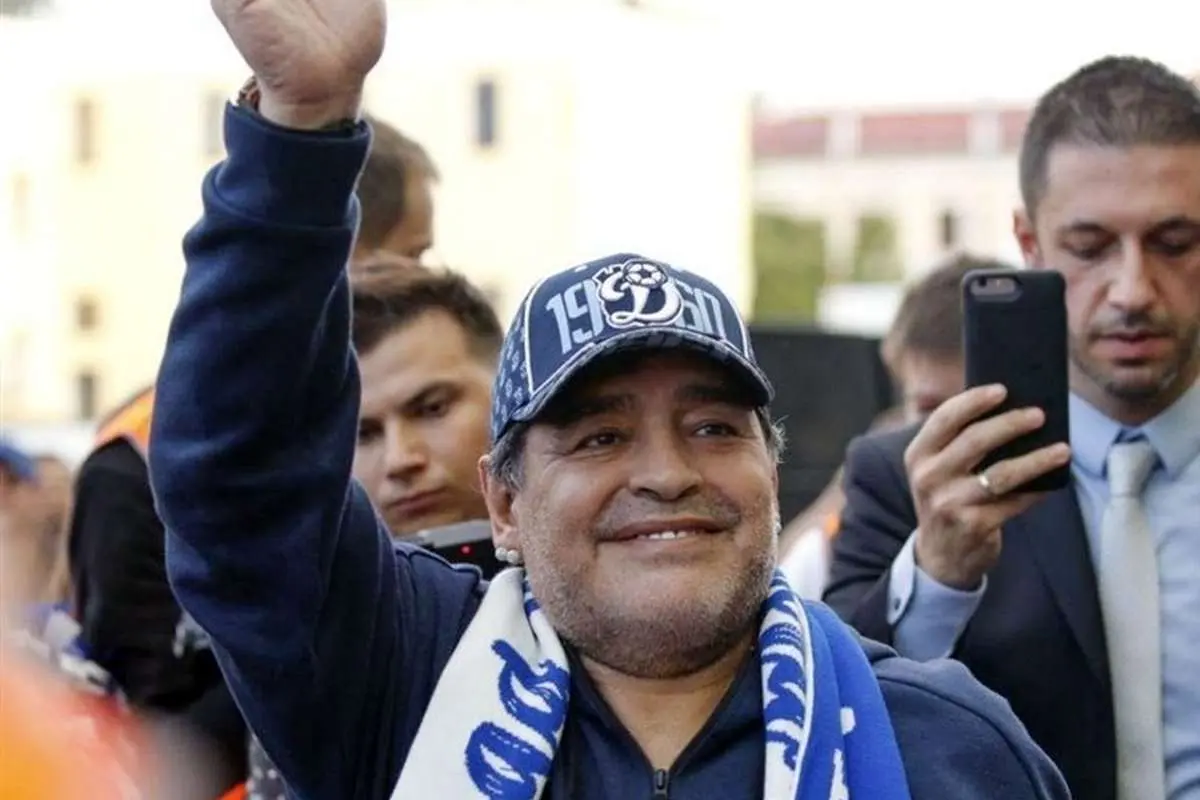 قلب مارادونا را از تنش بیرون آورده اند!