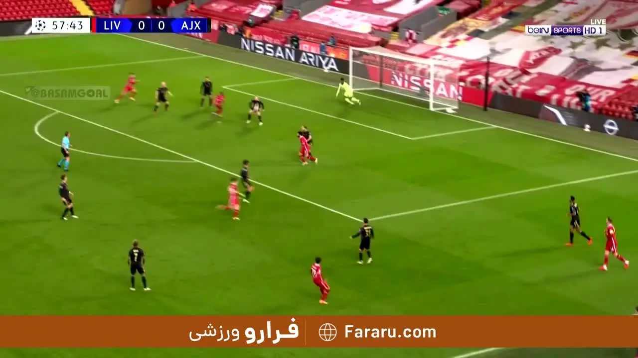 (ویدیو) خلاصه بازی لیورپول 1 - 0 آژاکس 11 آذر 99