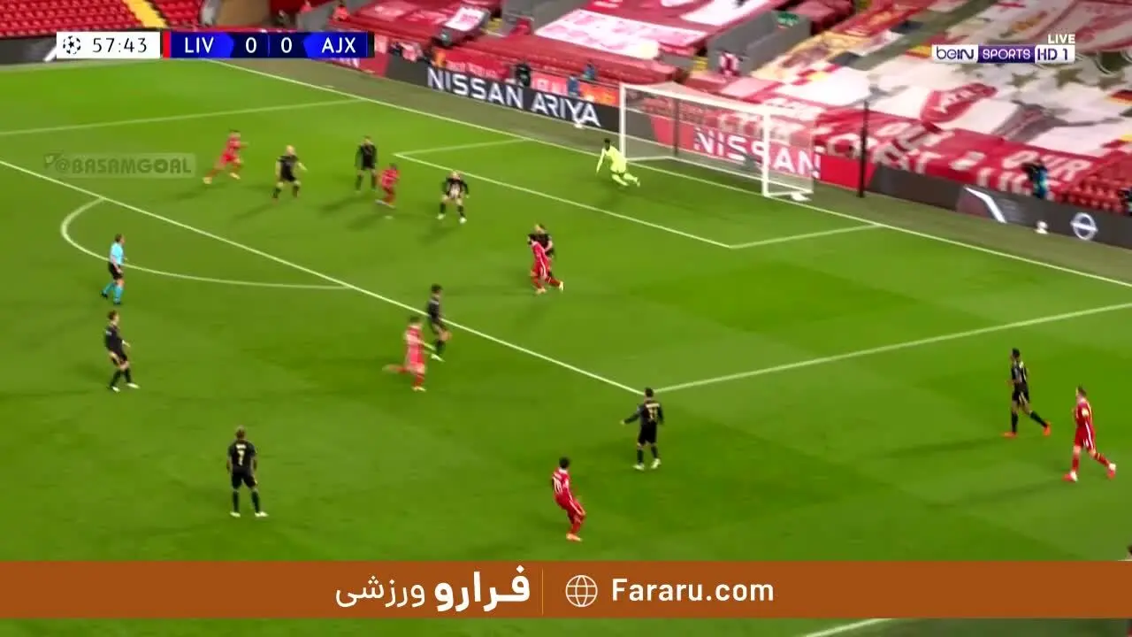(ویدیو) خلاصه بازی لیورپول 1 - 0 آژاکس 11 آذر 99