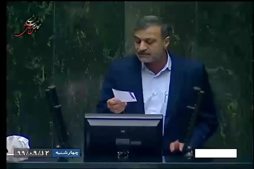(ویدئو) اعتراض تند نماینده مجلس به روحانی: شما با کرونا نمی‌میرید!