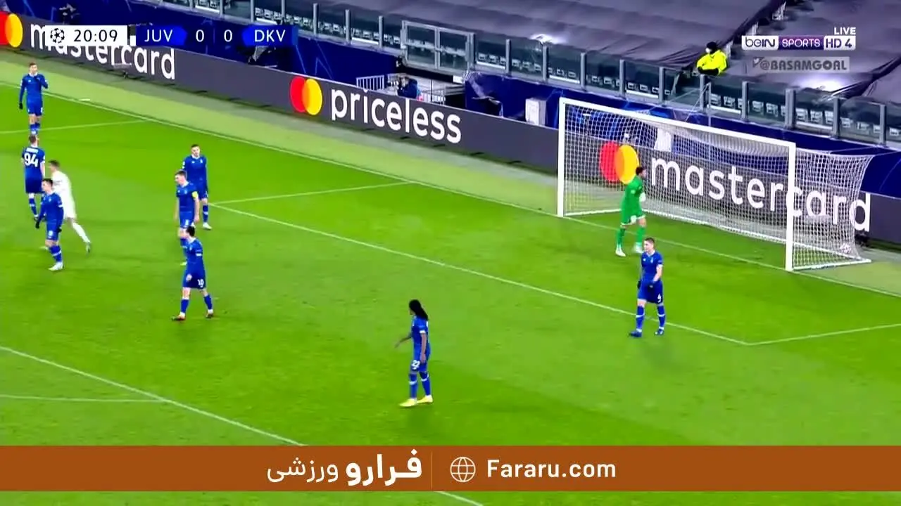(ویدیو) خلاصه بازی یوونتوس 3 - 0 دیناموکیف 12 آذر 99