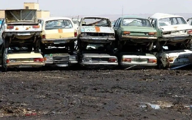 درآمد اسقاط خودرو بیش از ۲ برابر شد
