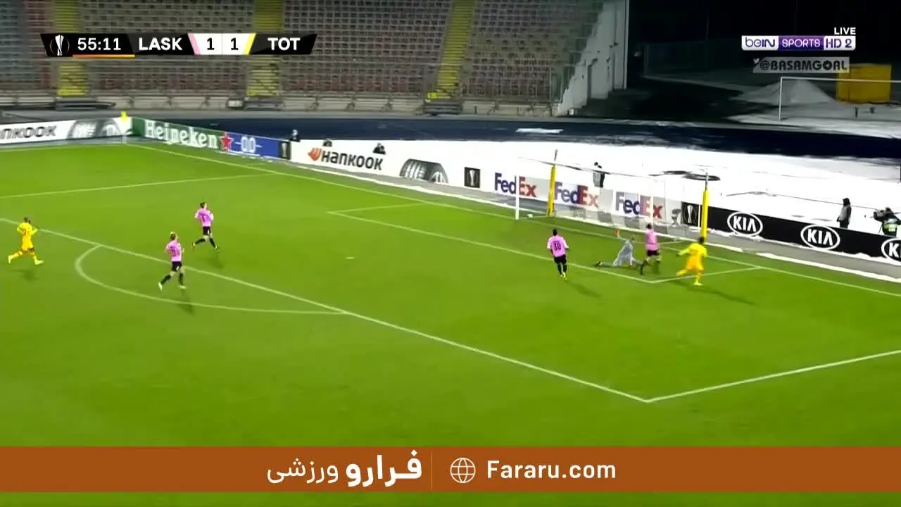 (ویدیو) خلاصه بازی لاسک 3 - 3 تاتنهام 13 آذر 99
